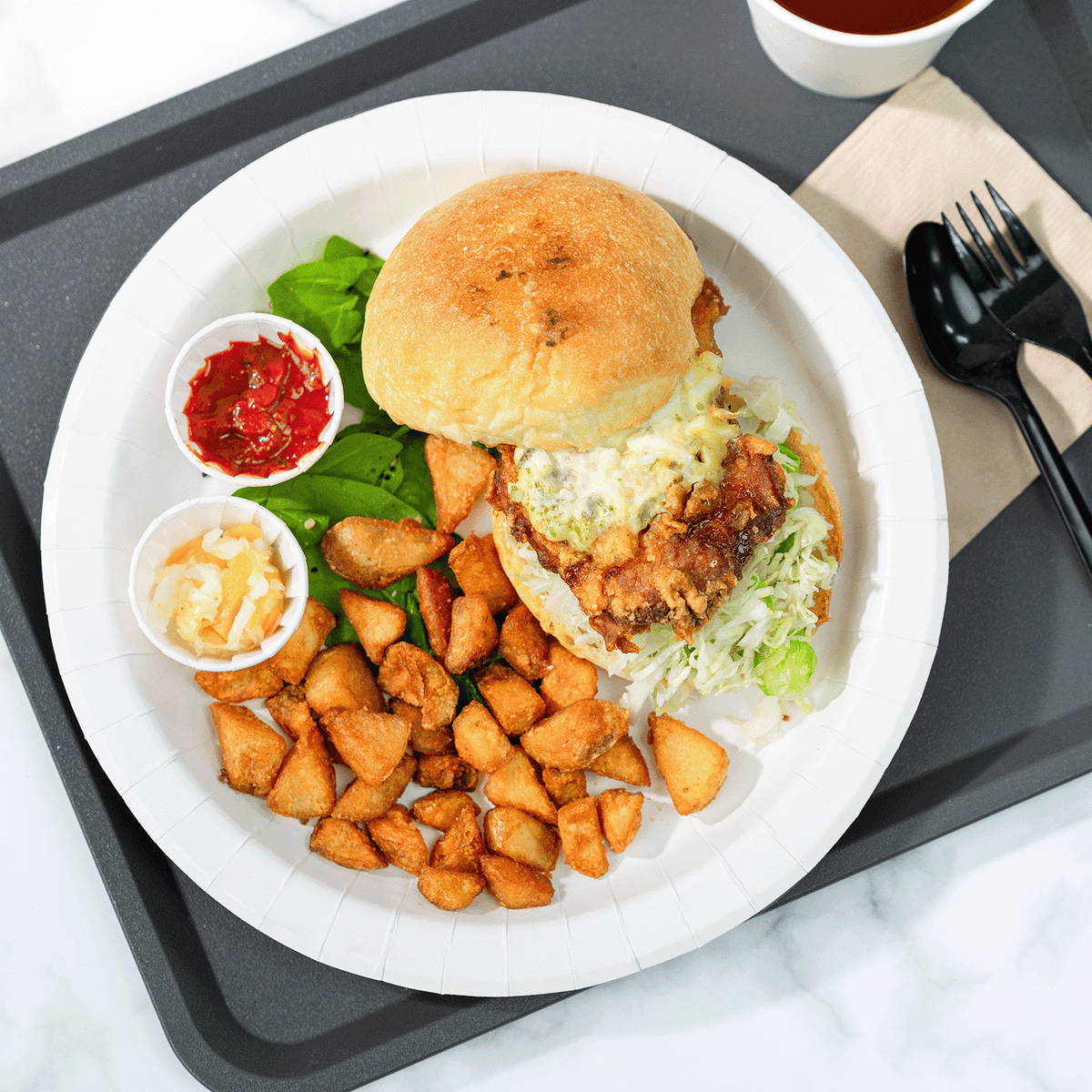 Karat 10" White Paper Plate - 200 pcs