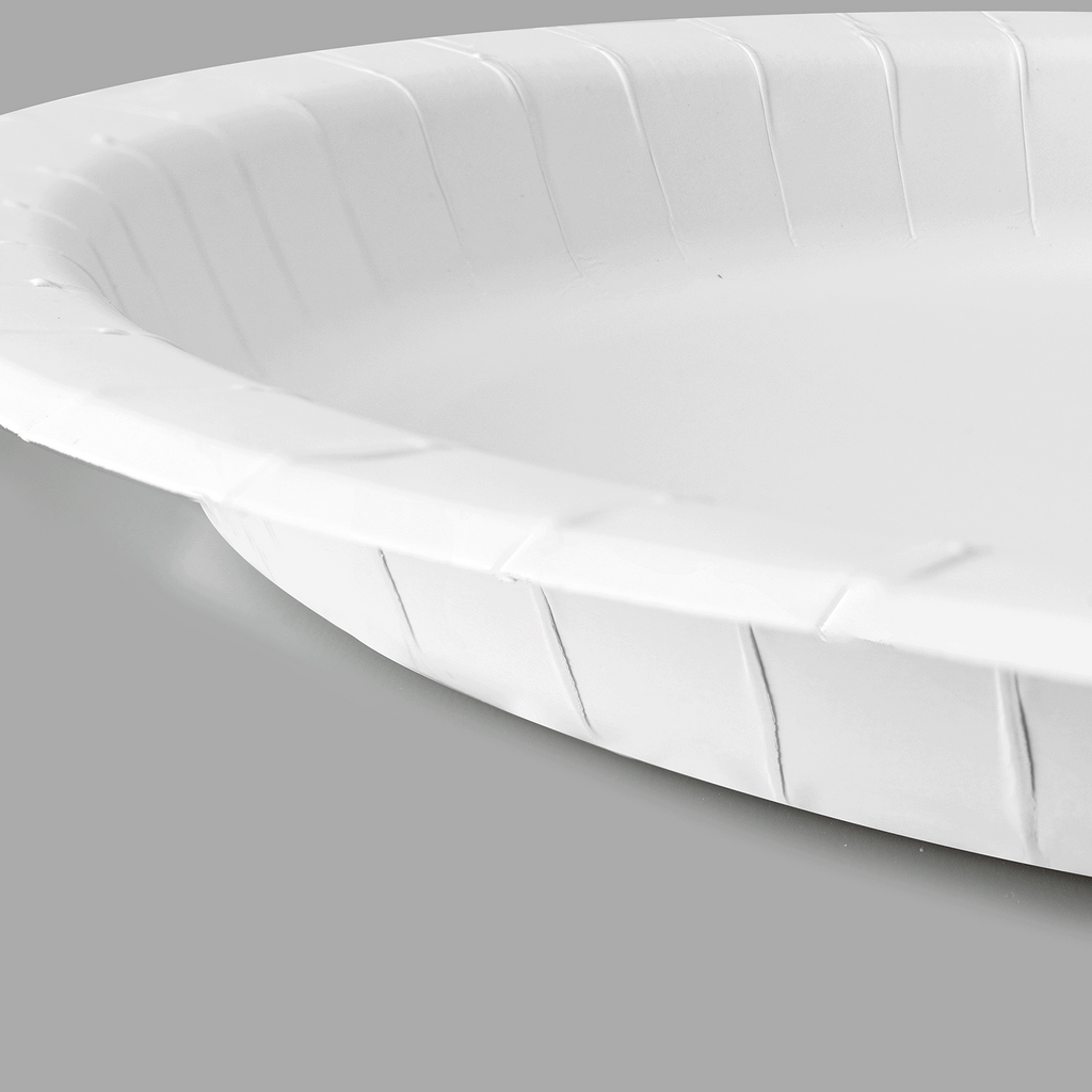 Karat 10" White Paper Plate - 200 pcs