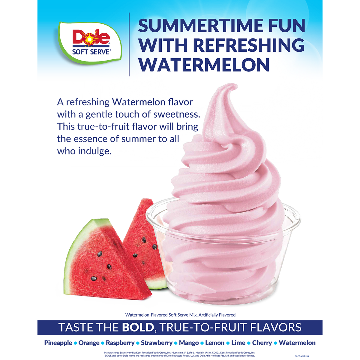 Dole Soft Watermelon Serve Mix - Bag (4.4 lbs)