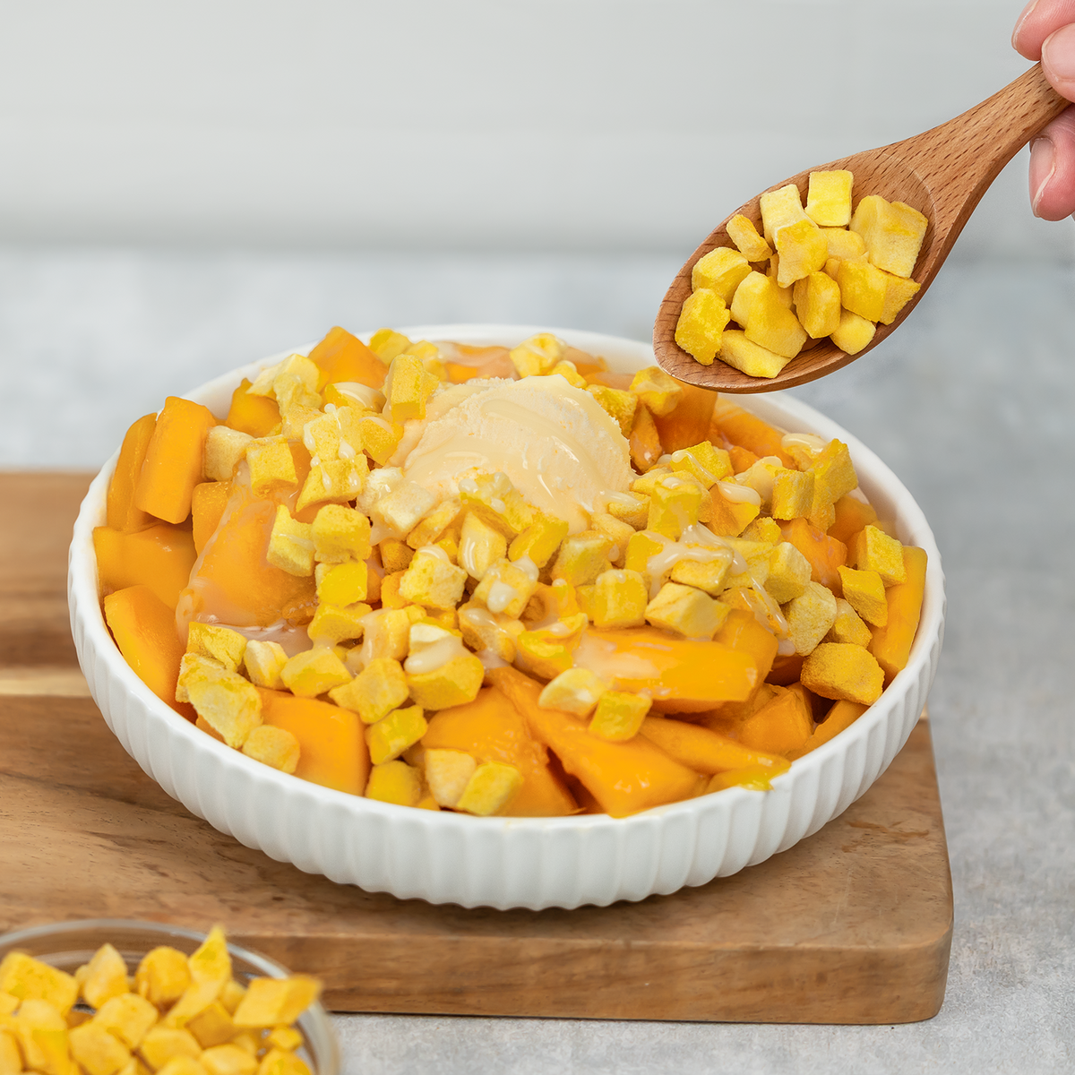 Tea Zone Freeze-Dried Mango, Diced - Bag