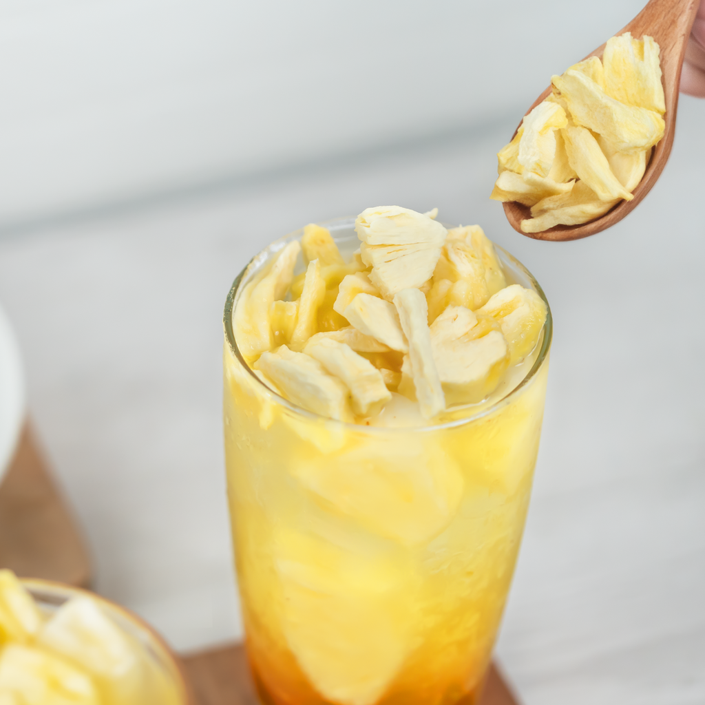 Tea Zone Freeze-Dried Pineapple, Diced - Case of 12 bags