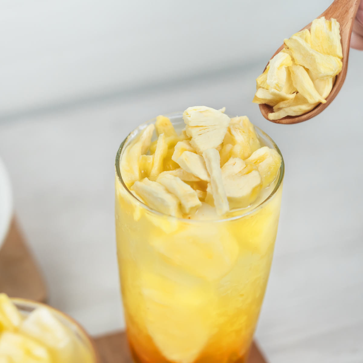 Tea Zone Freeze-Dried Pineapple, Diced - Bag