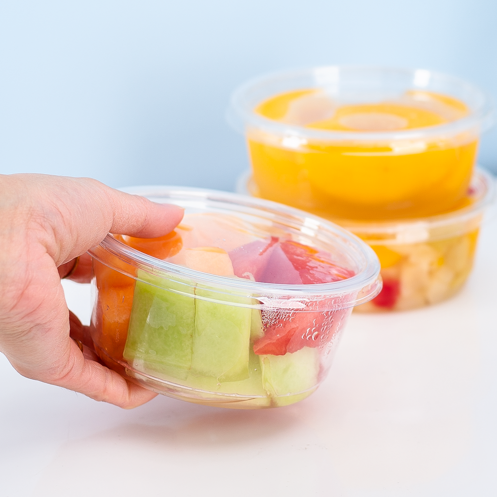 [500 ct] 12 oz Deli Containers | PET | 117 mm