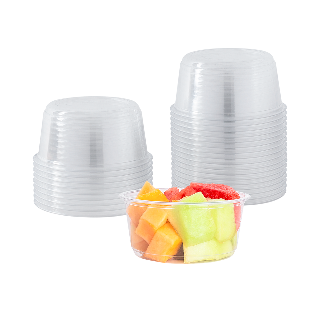 [500 ct] 12 oz Deli Containers | PET | 117 mm