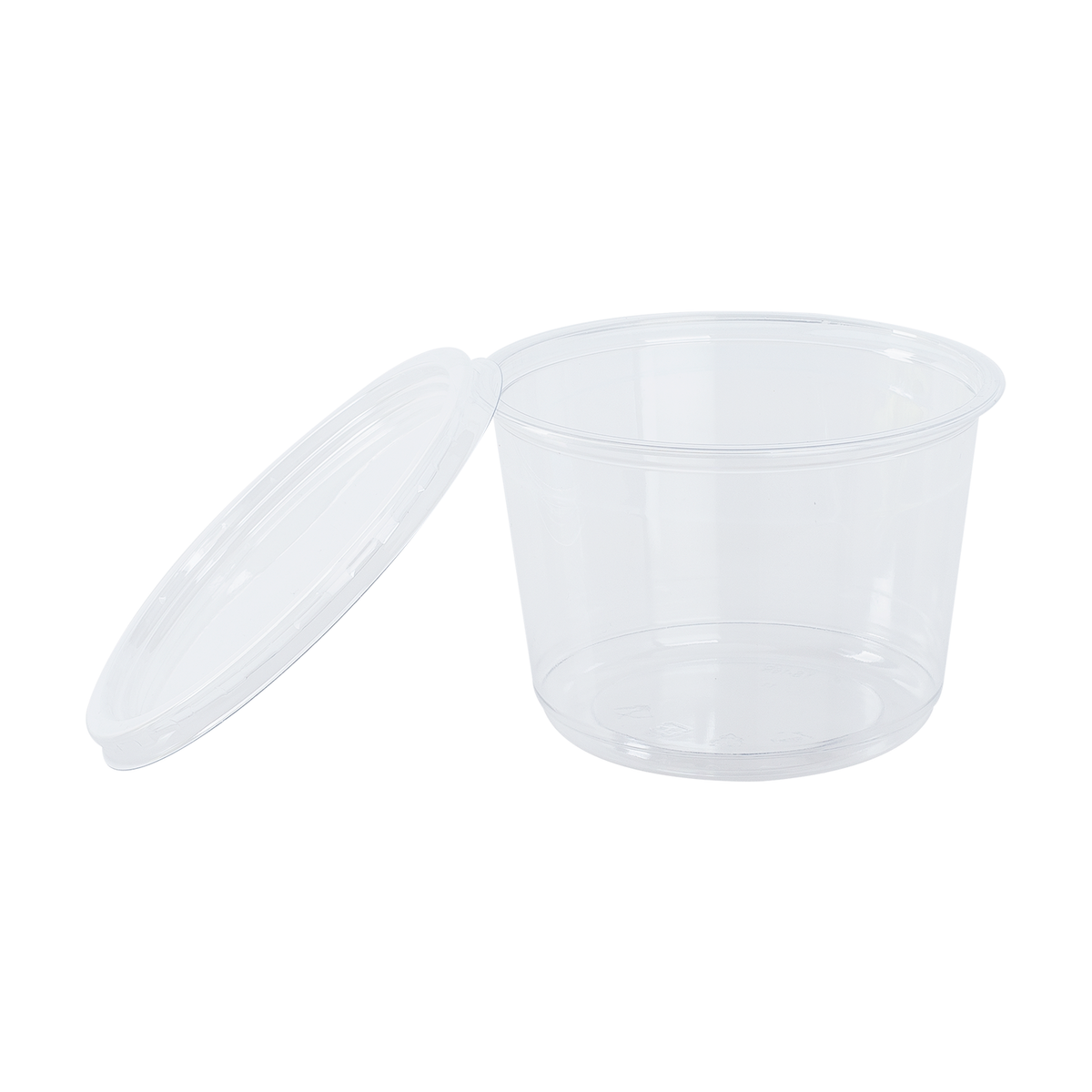 [500 ct] 16 oz Deli Containers | PET | 117 mm