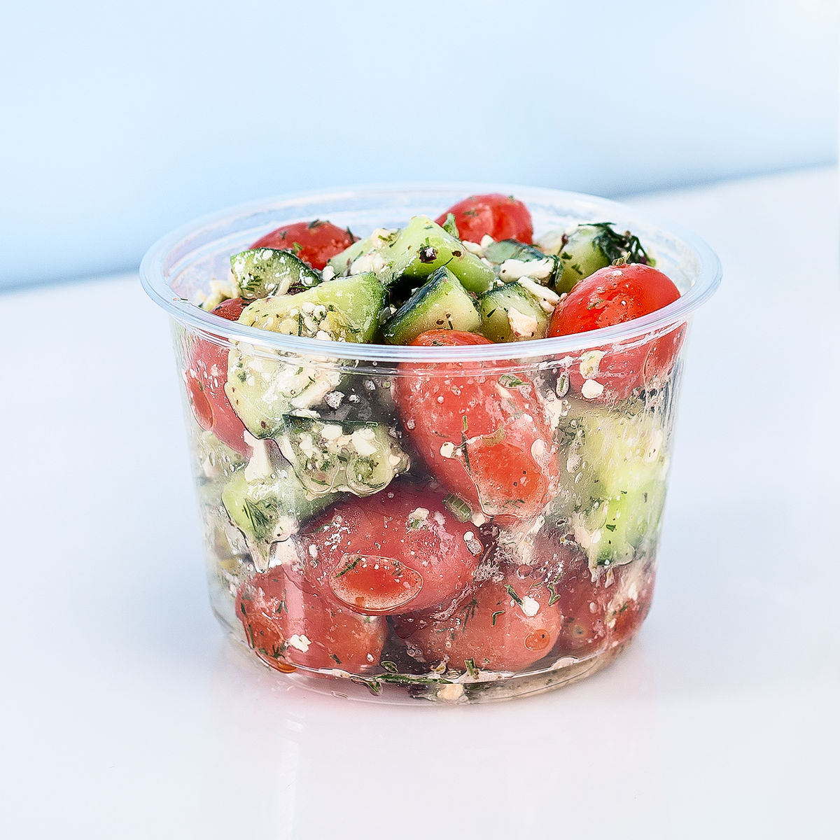 [500 ct] 16 oz Deli Containers | PET | 117 mm