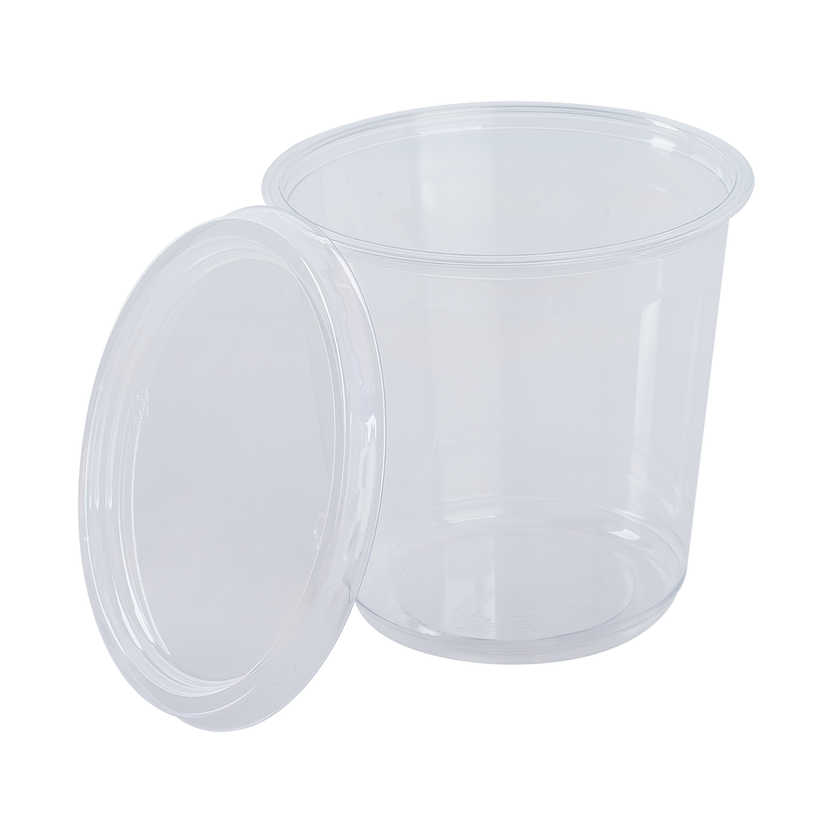 [500 ct] 24 oz Deli Containers | PET | 117 mm