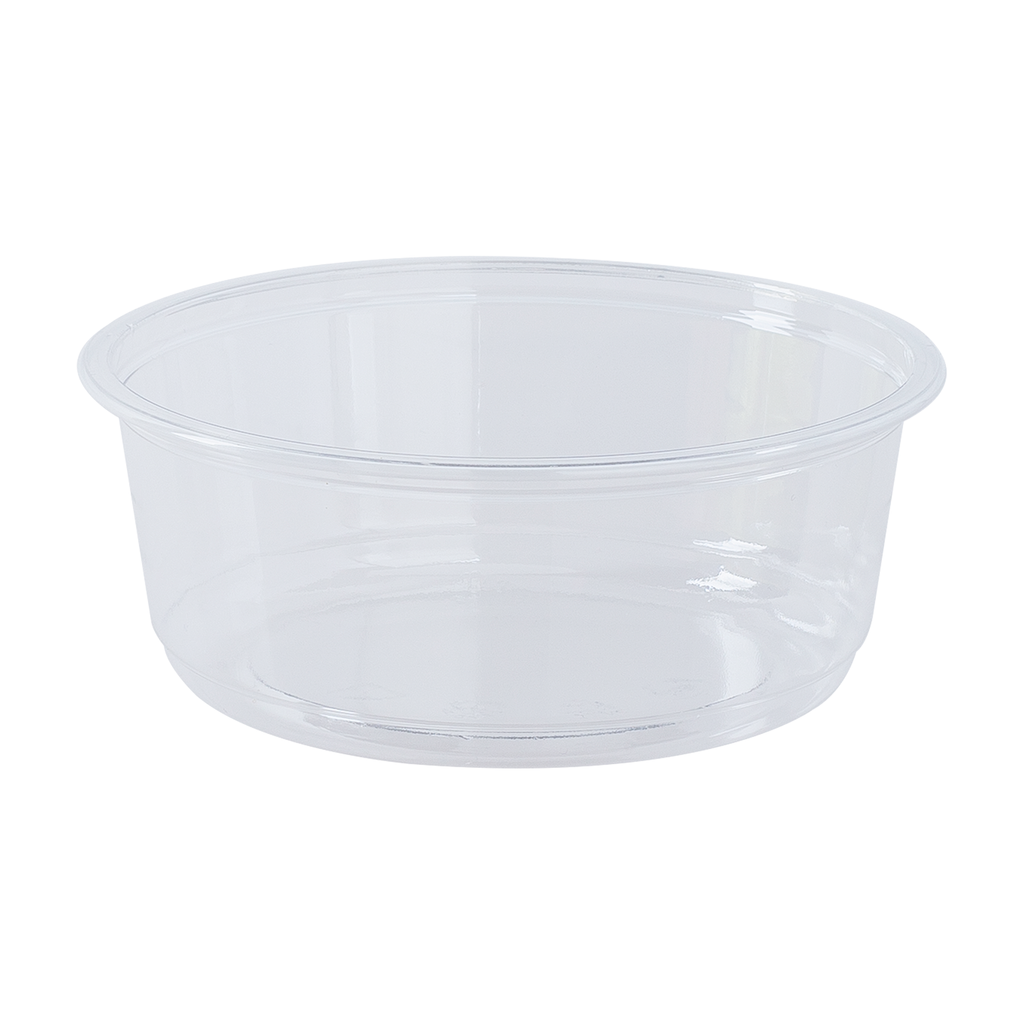 [500 ct] 8 oz Deli Containers | PET | 117 mm