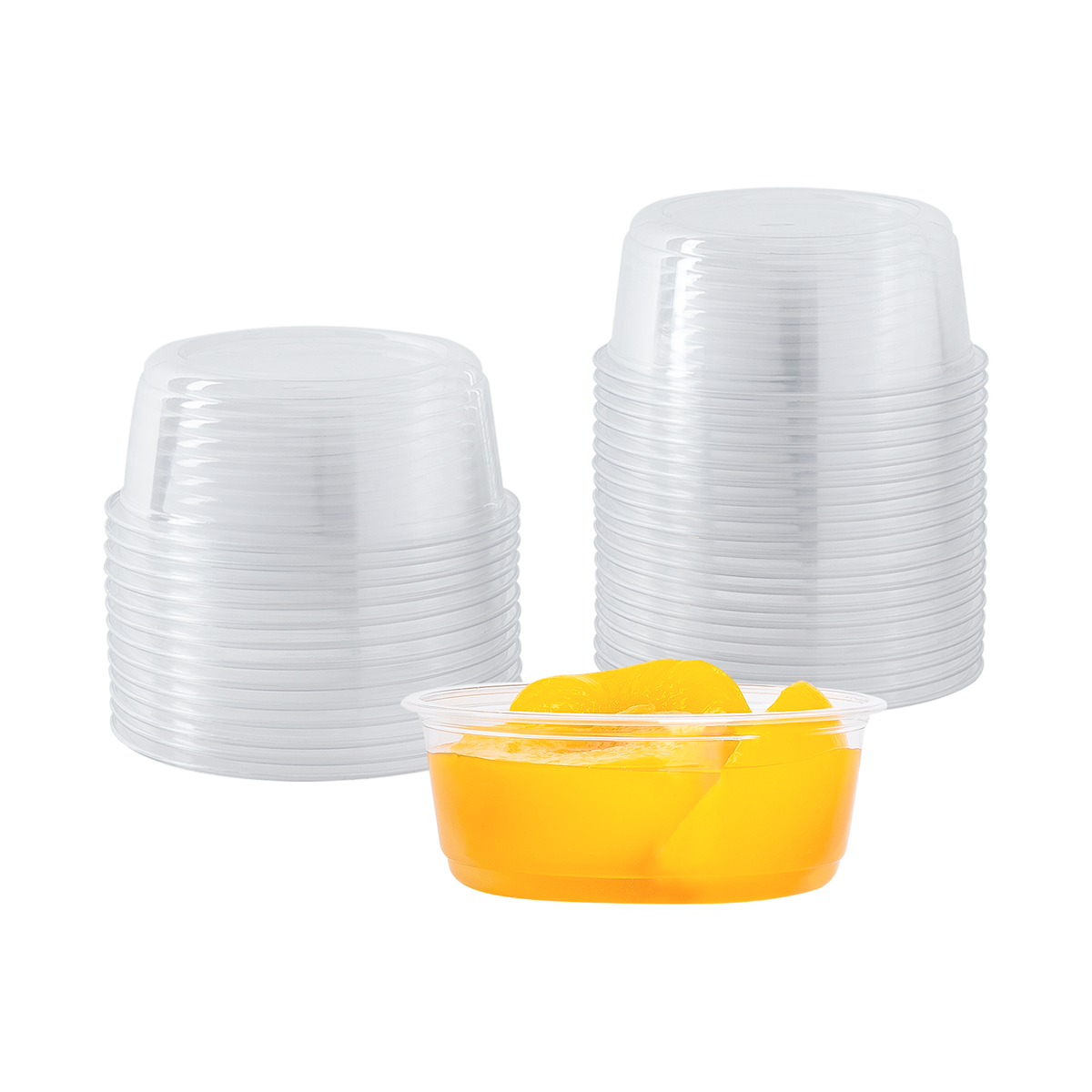 [500 ct] 8 oz Deli Containers | PET | 117 mm