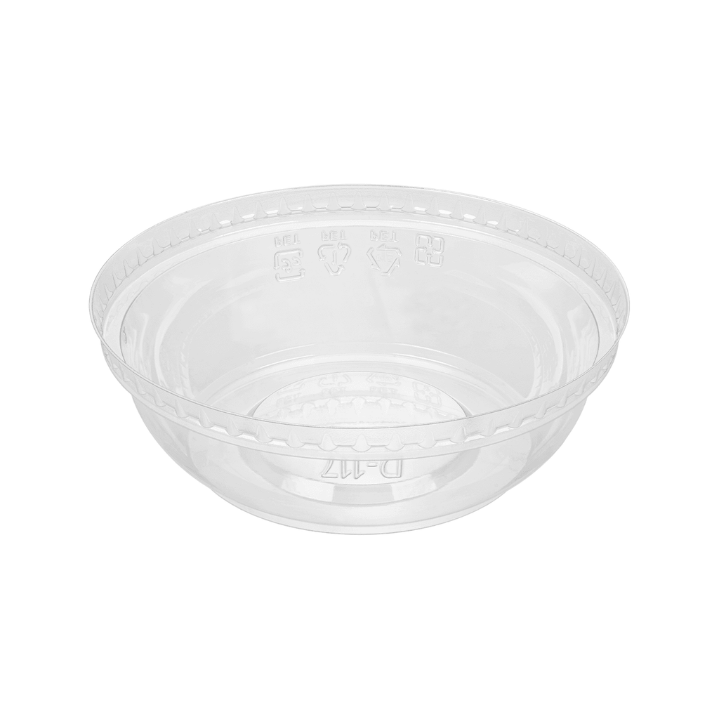 [500 ct] 8-32 oz Food Container Dome Lids | PET | 117 mm