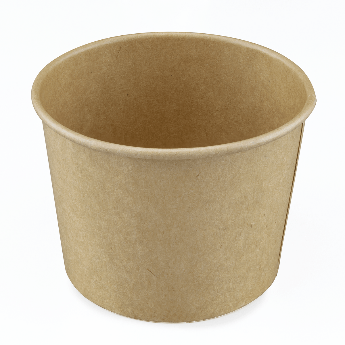 [500 ct] 10/12 oz Gourmet Paper Food Container | Kraft | 96 mm