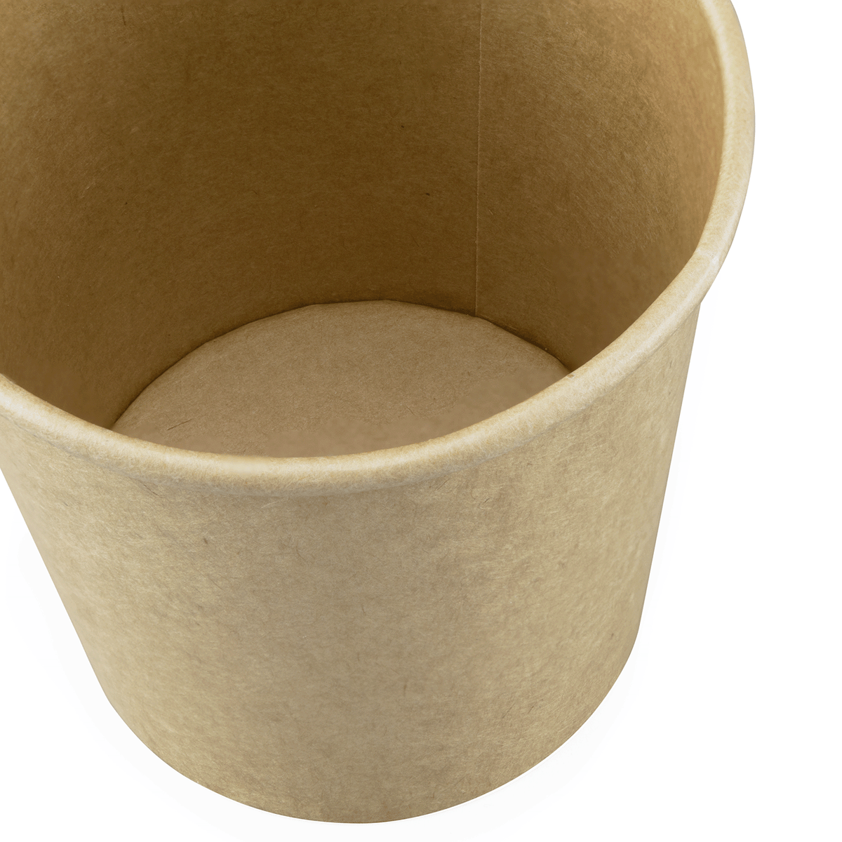 [500 ct] 16 oz Gourmet Paper Food Container | Kraft | 96 mm