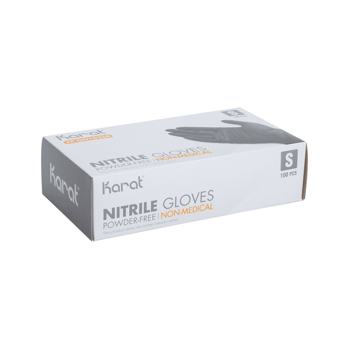 [1,000 ct] Nitrile Gloves | Latex-Free | Powder-Free | Black | Small