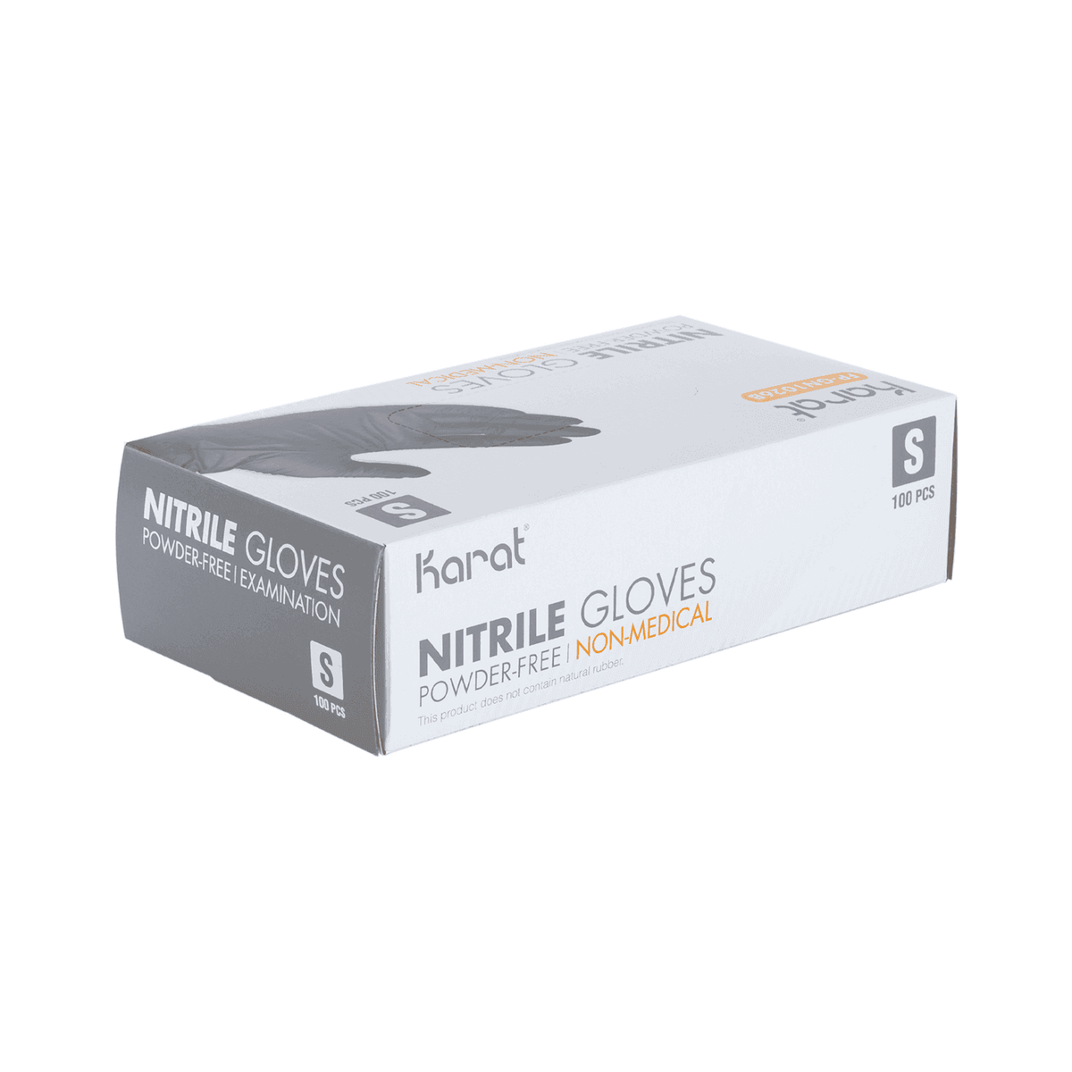 [1,000 ct] Nitrile Gloves | Latex-Free | Powder-Free | Black | Small