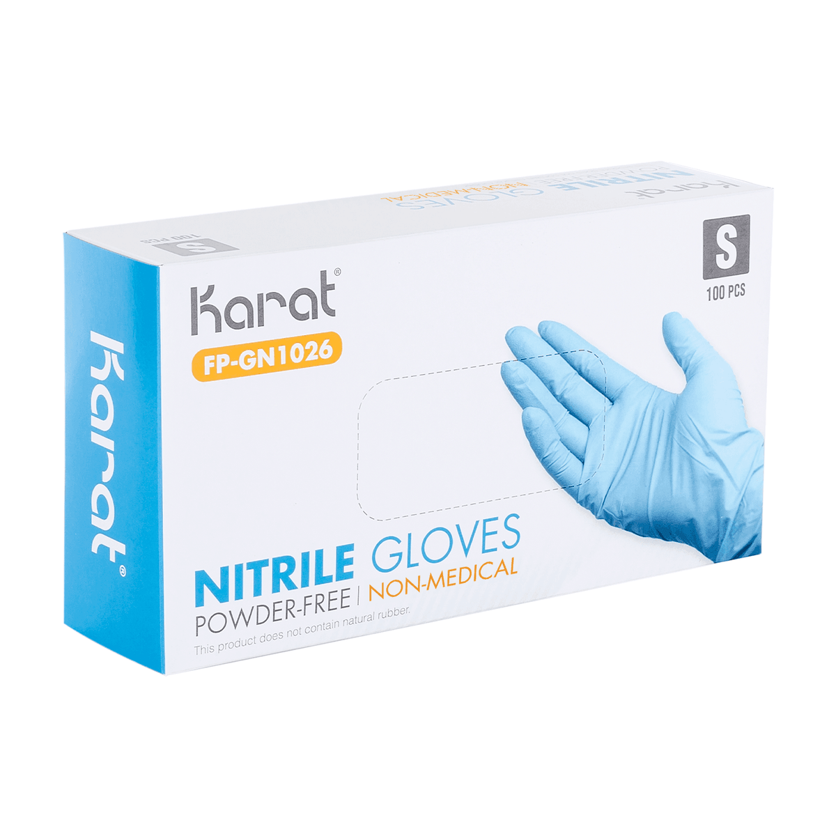 [1,000 ct] Nitrile Gloves | Latex-Free | Powder-Free | Blue | Small