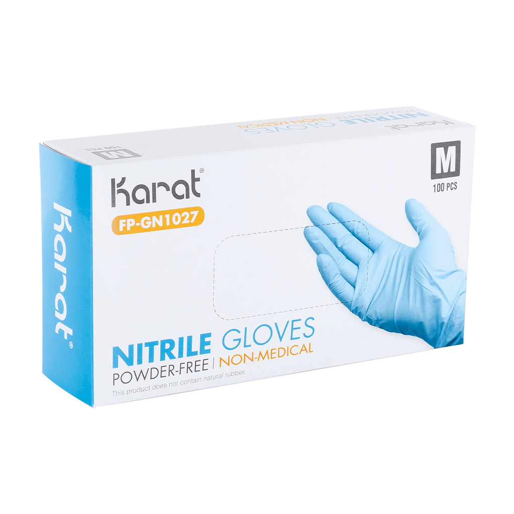 [1,000 ct] Nitrile Gloves | Latex-Free | Powder-Free | Blue | Medium