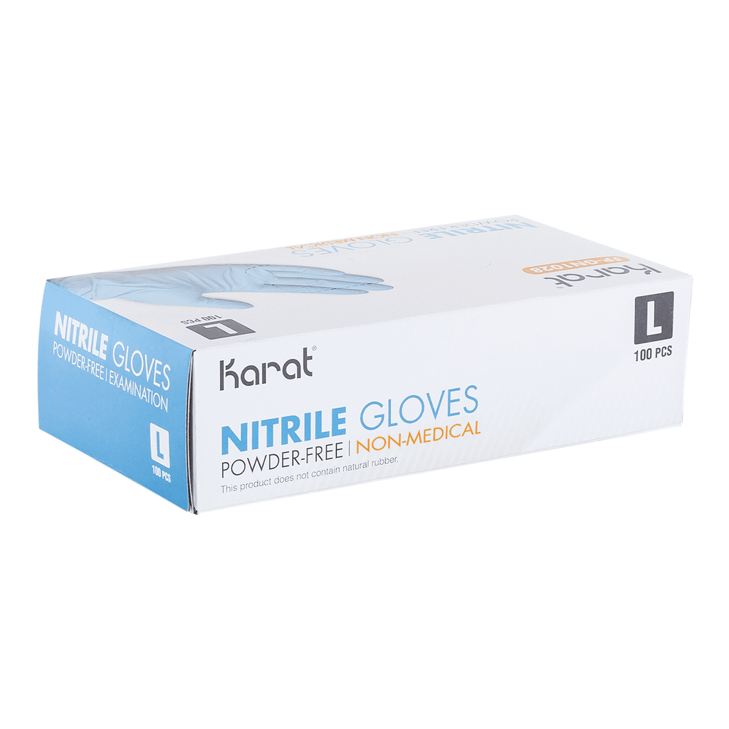 [1,000 ct] Nitrile Gloves | Latex-Free | Powder-Free | Blue | Large