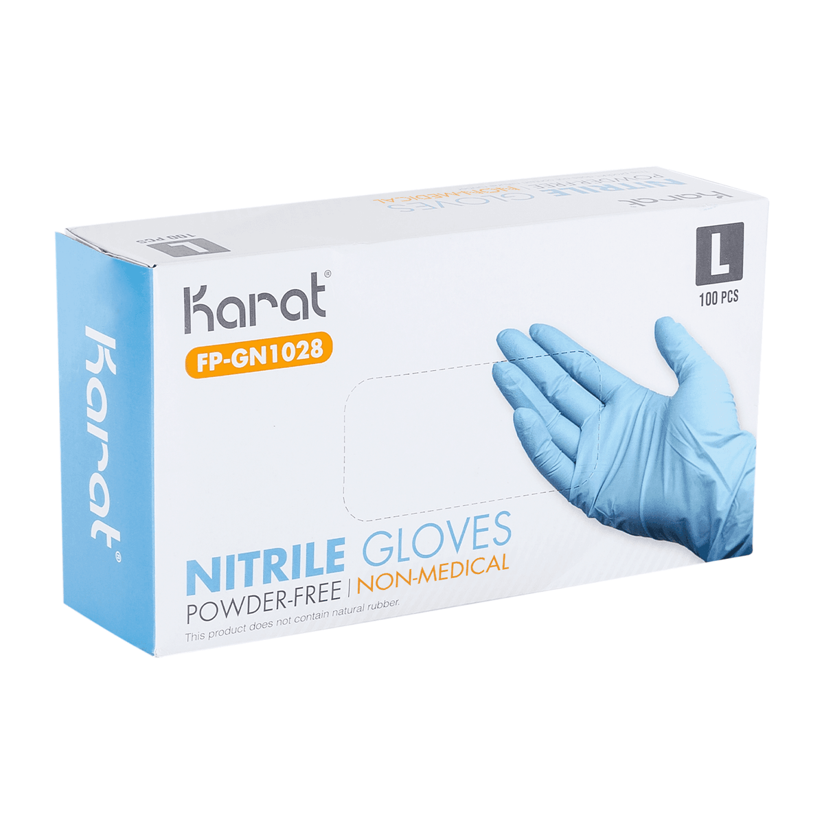 [1,000 ct] Nitrile Gloves | Latex-Free | Powder-Free | Blue | Large