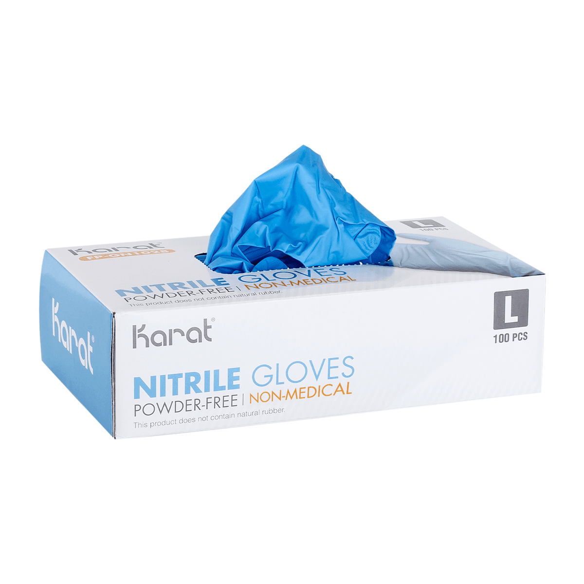 [1,000 ct] Nitrile Gloves | Latex-Free | Powder-Free | Blue | Large