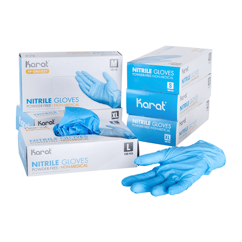 [1,000 ct] Nitrile Gloves | Latex-Free | Powder-Free | Blue | Large