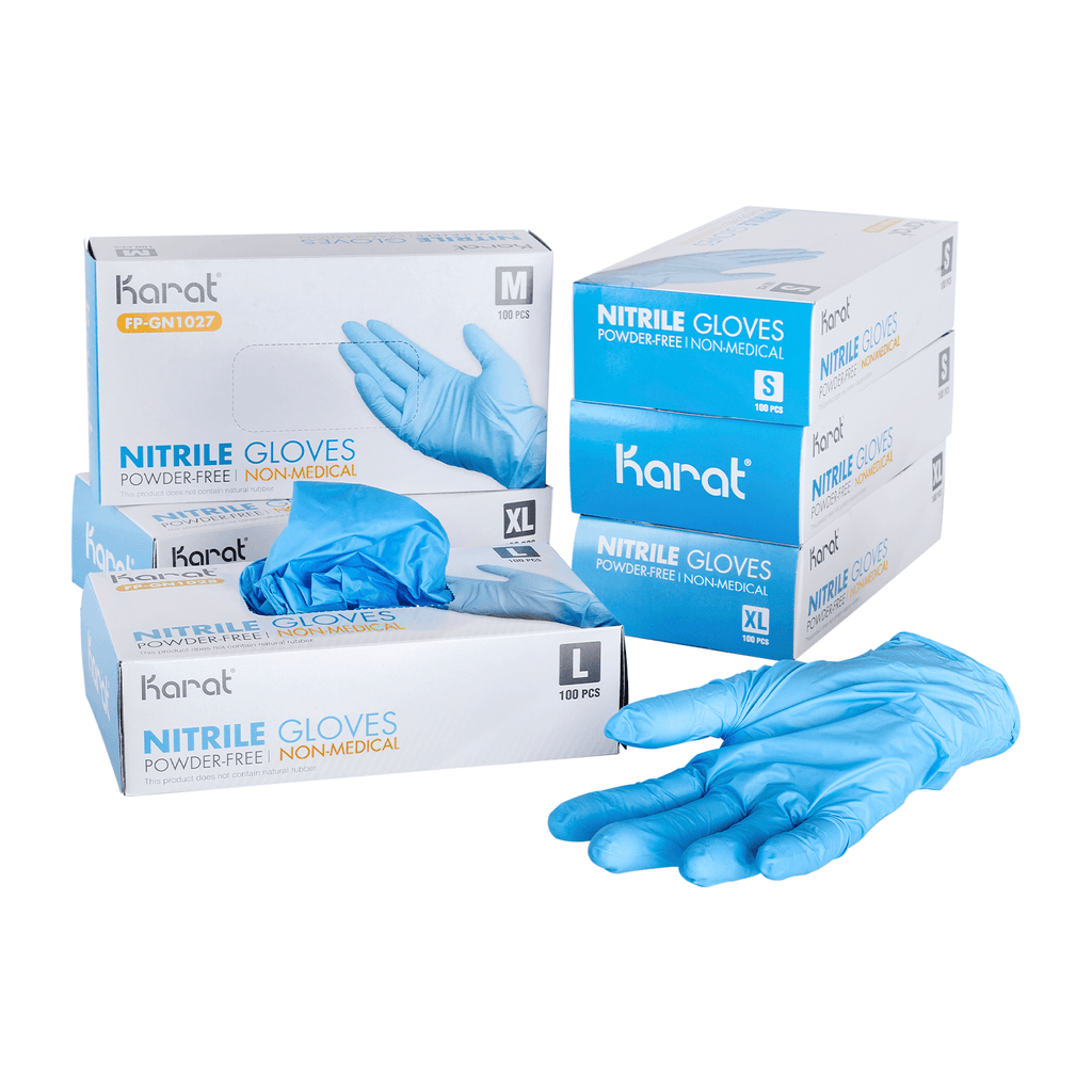 [1,000 ct] Nitrile Gloves | Latex-Free | Powder-Free | Blue | X-Large