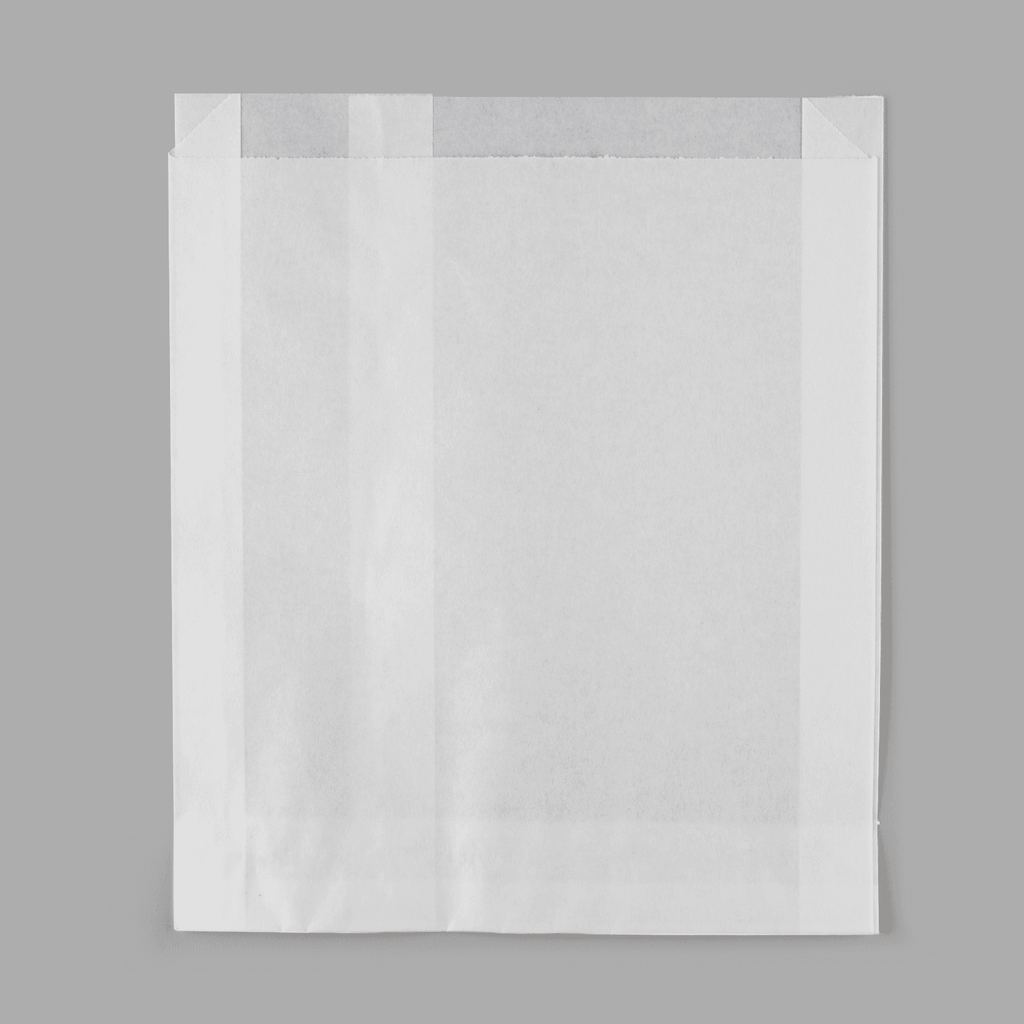[2,000 ct] Grease-Resistant Sandwich Bag, White