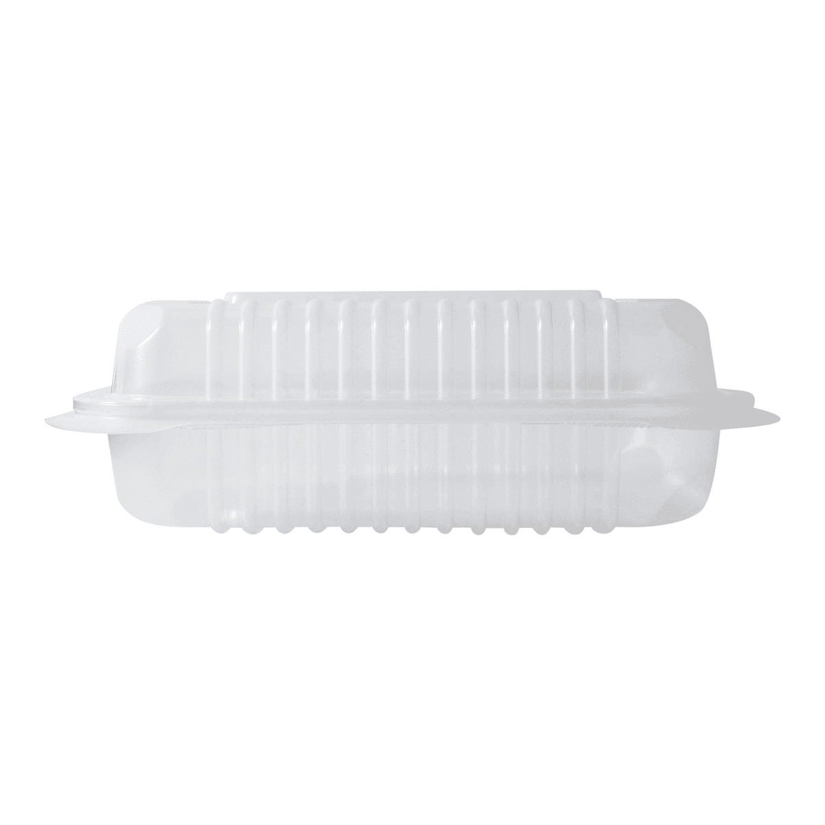 [250 ct] 9'' x 6'' Hinged Food Containers | PP | Clear