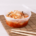 [240 sets] 8 oz Deli Containers with Lids | Injection Molded PP | Clear