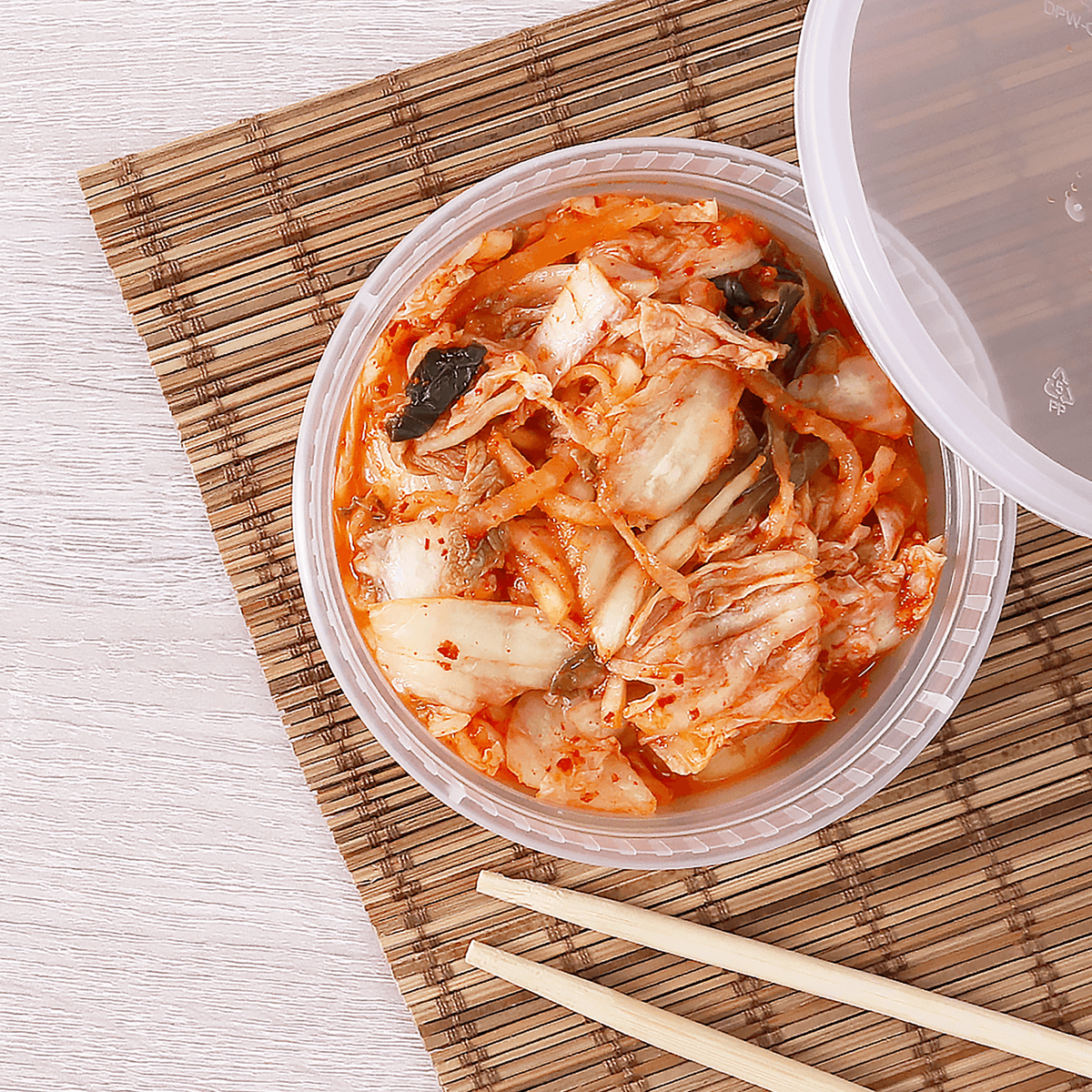[240 sets] 8 oz Deli Containers with Lids | Injection Molded PP | Clear