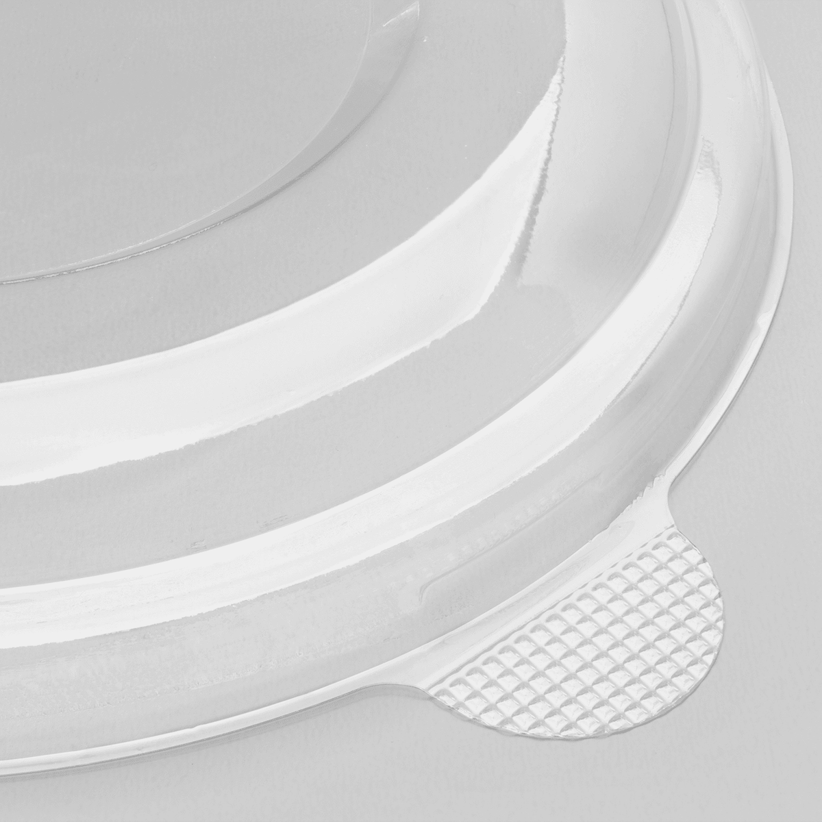[200 ct] Bowl Lids | For 32 oz Bagasse Salad Bowl | PET | 175 mm
