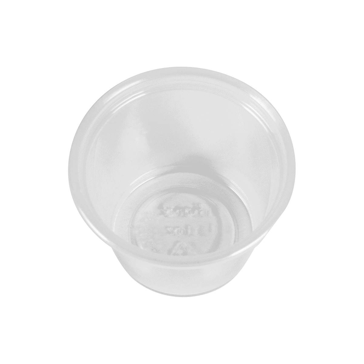 [2,500 ct] 1 oz Tall PP Plastic Portion Cups, Clear