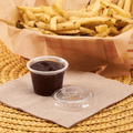 [2,500 ct] 1 oz Tall PP Plastic Portion Cups, Clear