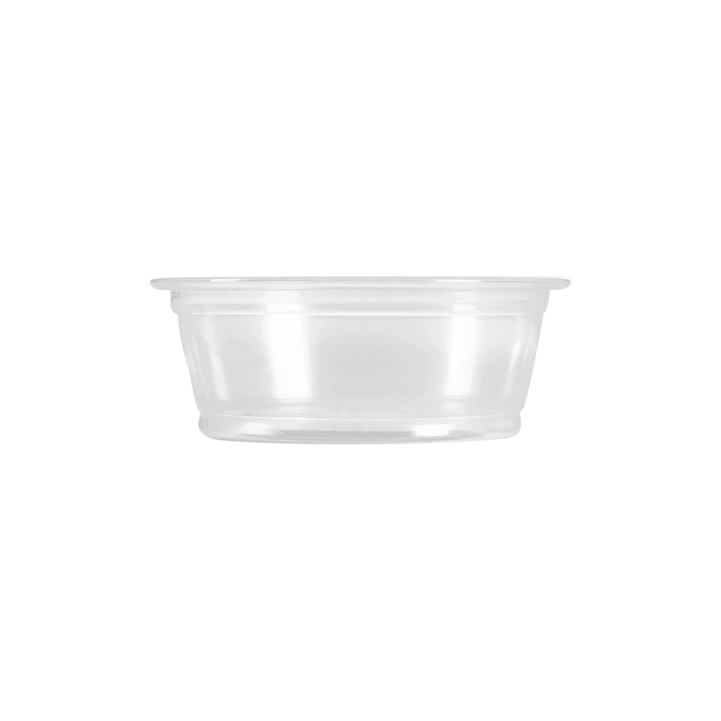 [2,500 ct] 1.5 oz PP Plastic Portion Cups, Clear