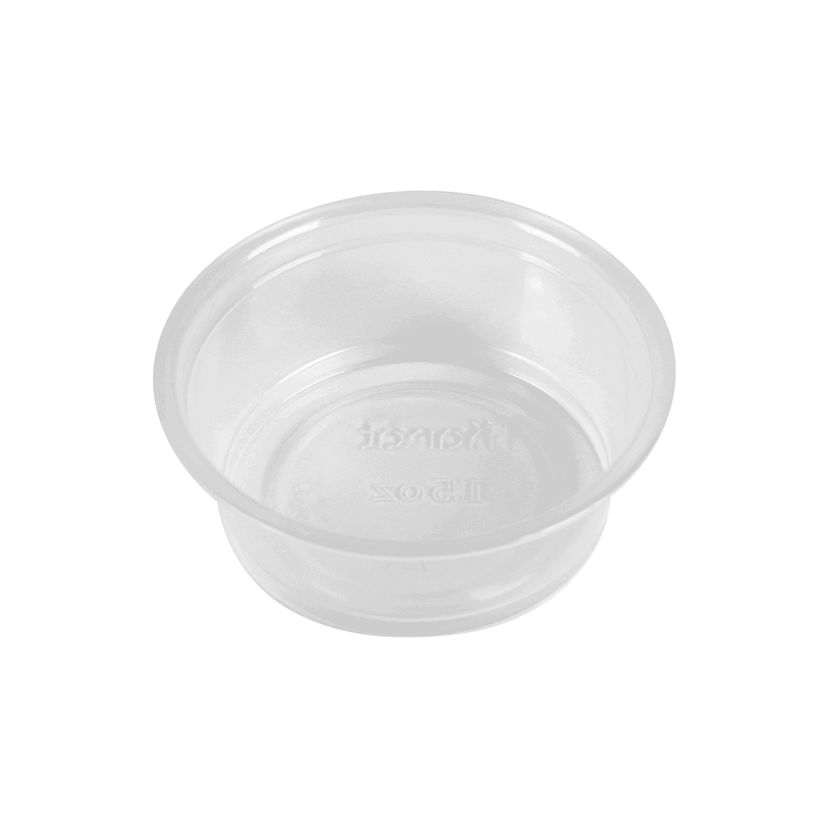 [2,500 ct] 1.5 oz PP Plastic Portion Cups, Clear