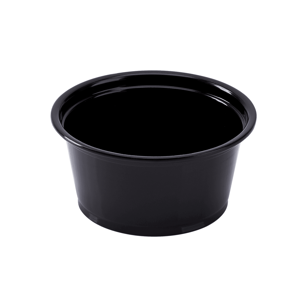 [2,500 ct] 2 oz PP Plastic Portion Cups, Black