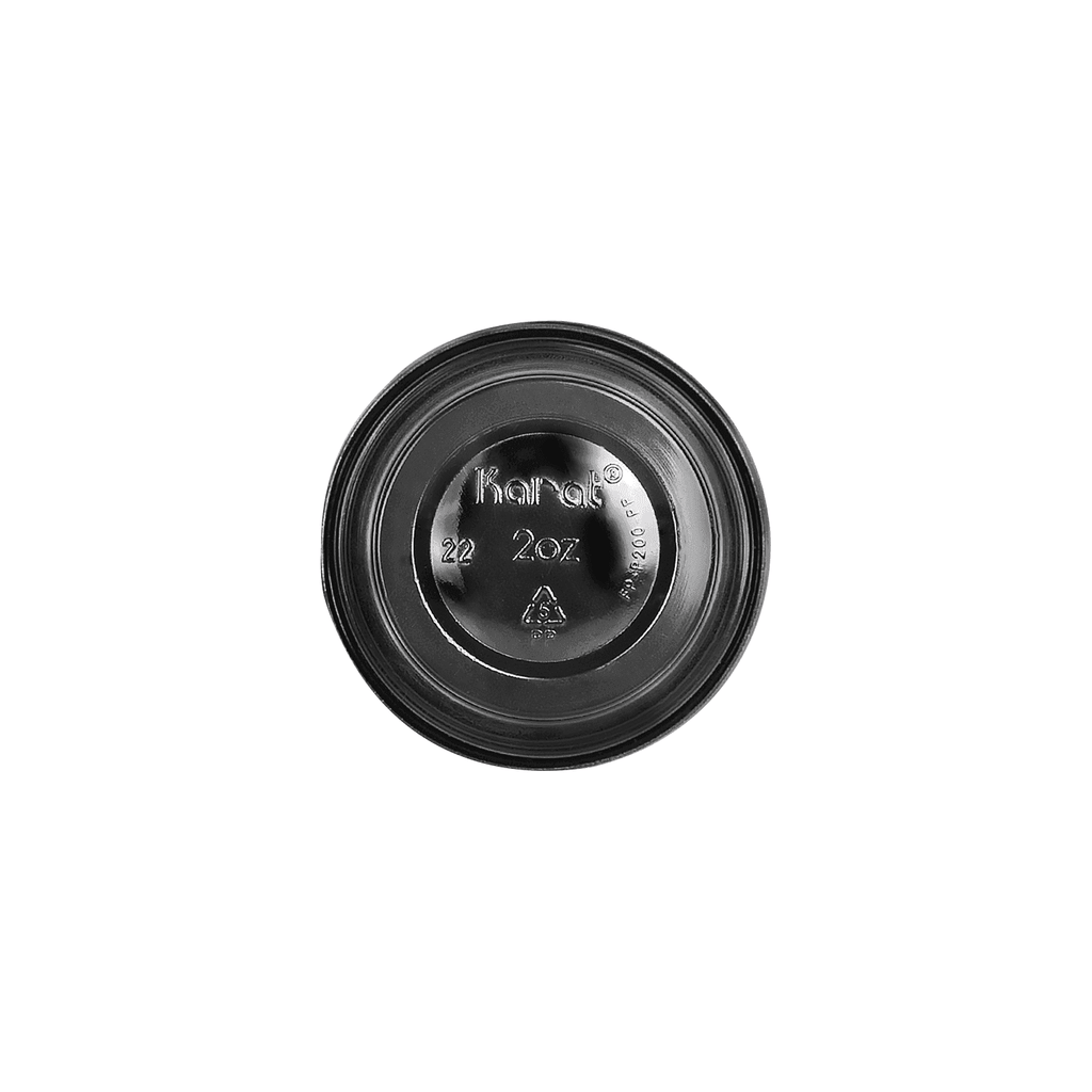 [2,500 ct] 2 oz PP Plastic Portion Cups, Black