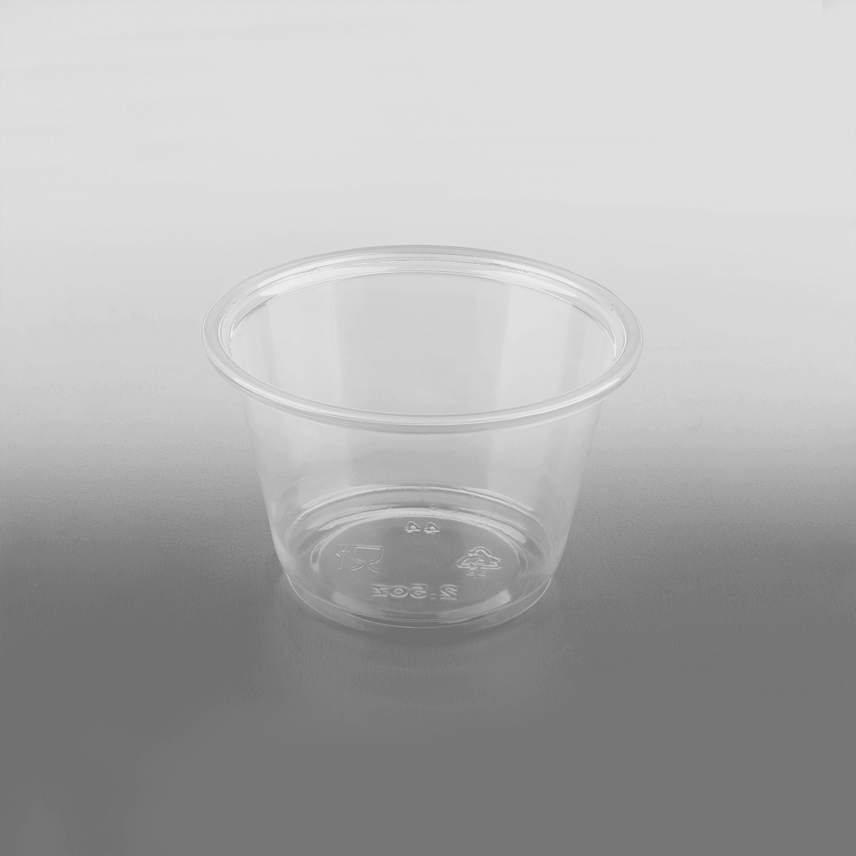 [2,500 ct] 2.5 oz PP Plastic Portion Cups, Clear