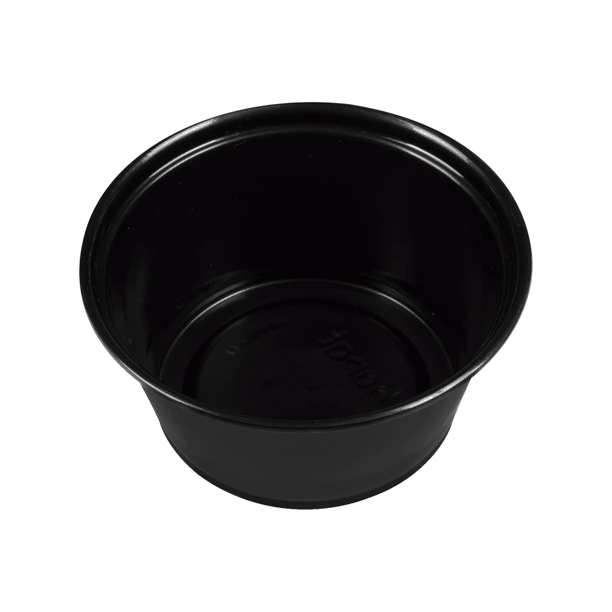 [2,500 ct] 3.25 oz PP Plastic Portion Cups, Black