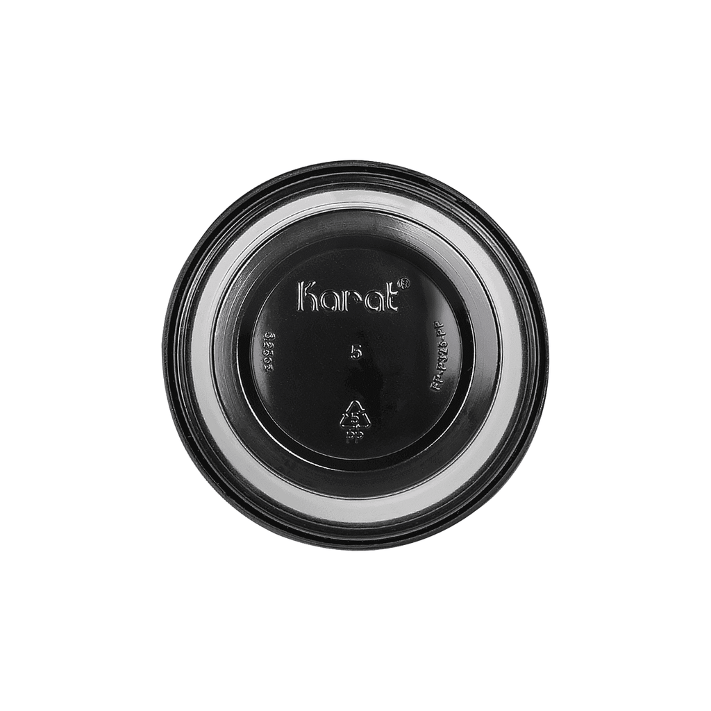 [2,500 ct] 3.25 oz PP Plastic Portion Cups, Black