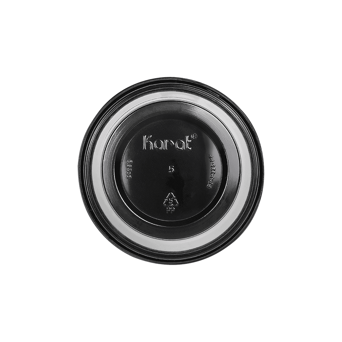[2,500 ct] 3.25 oz PP Plastic Portion Cups, Black