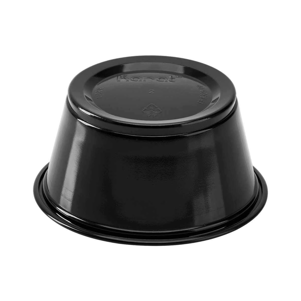 [2,500 ct] 3.25 oz PP Plastic Portion Cups, Black