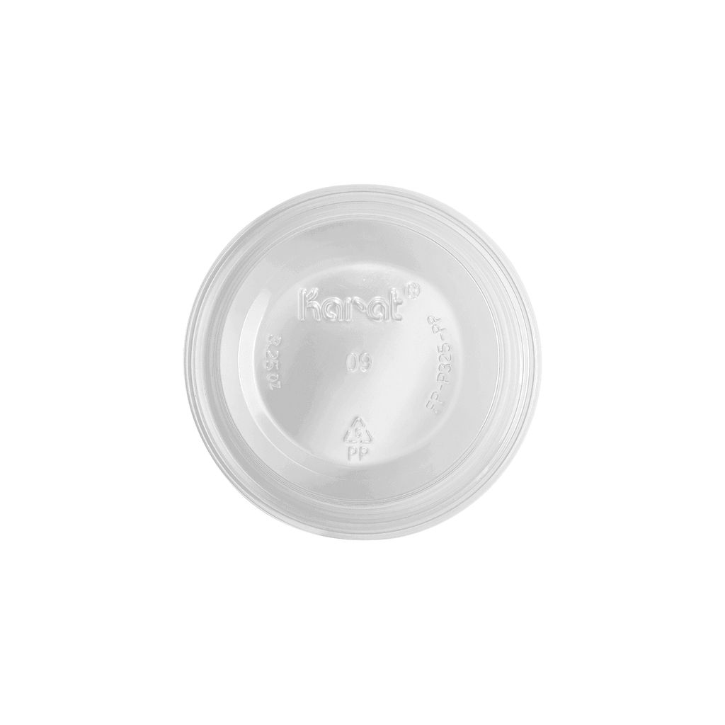 [2,500 ct] 3.25 oz PP Plastic Portion Cups, Clear
