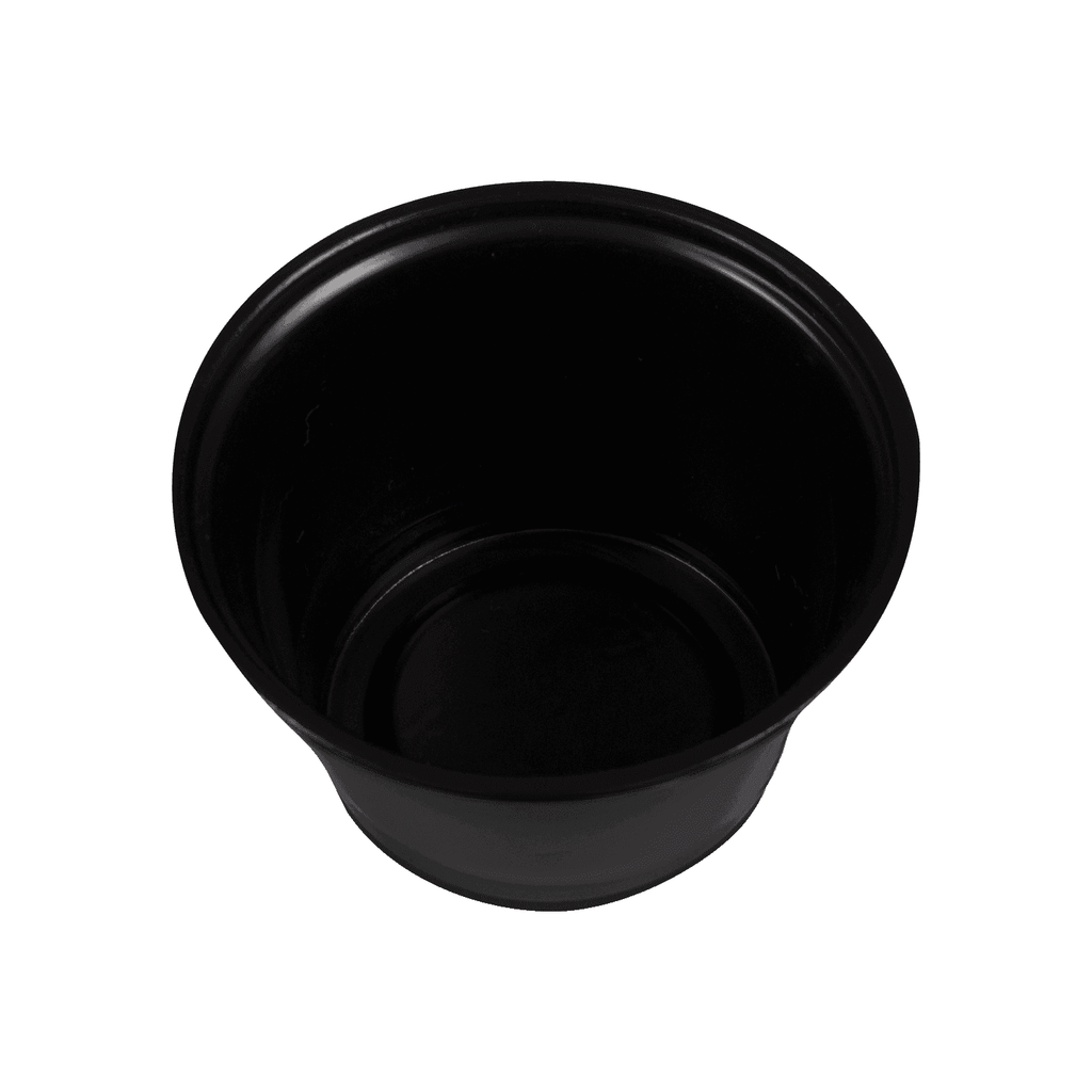 [2,500 ct] 4 oz PP Plastic Portion Cups, Black