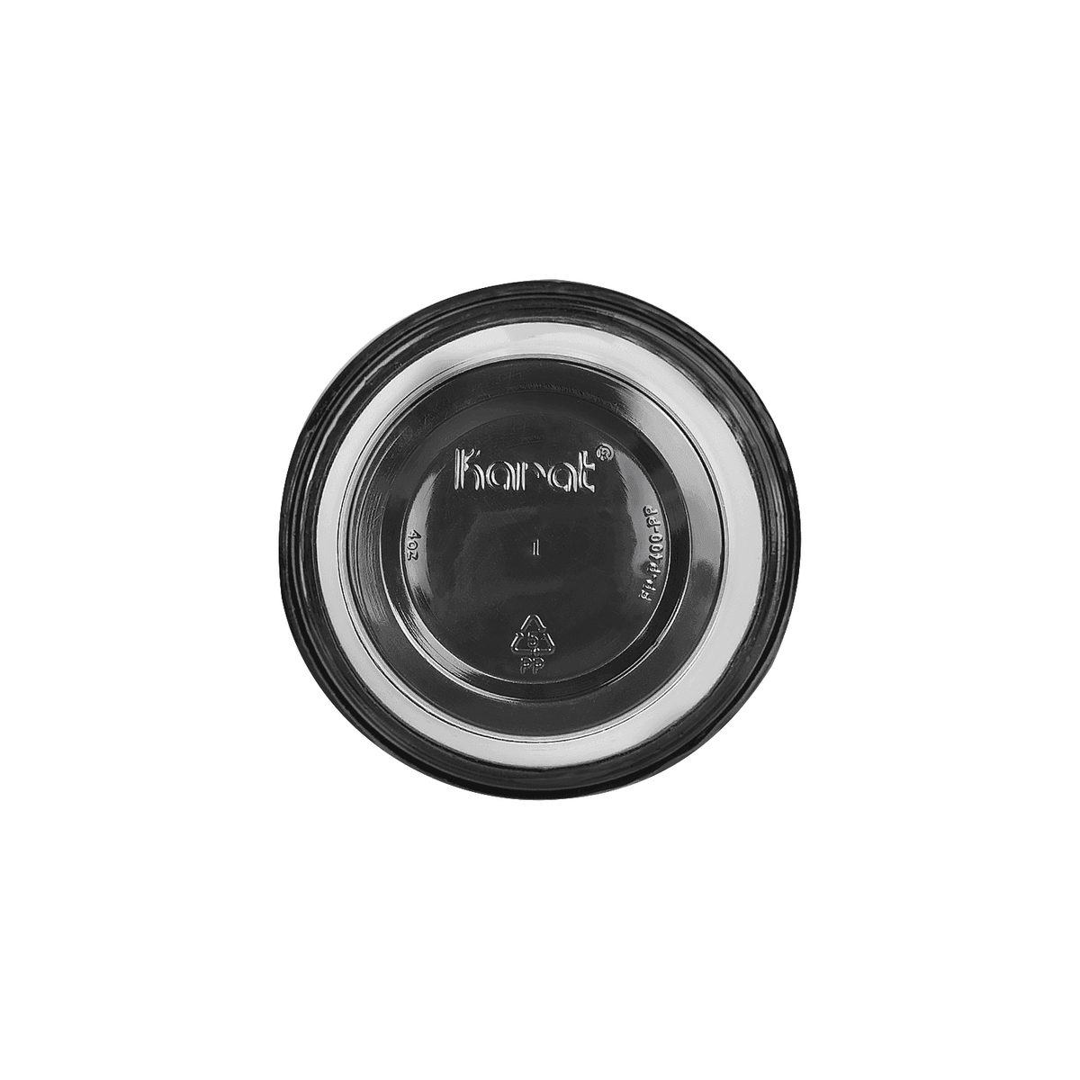 [2,500 ct] 4 oz PP Plastic Portion Cups, Black