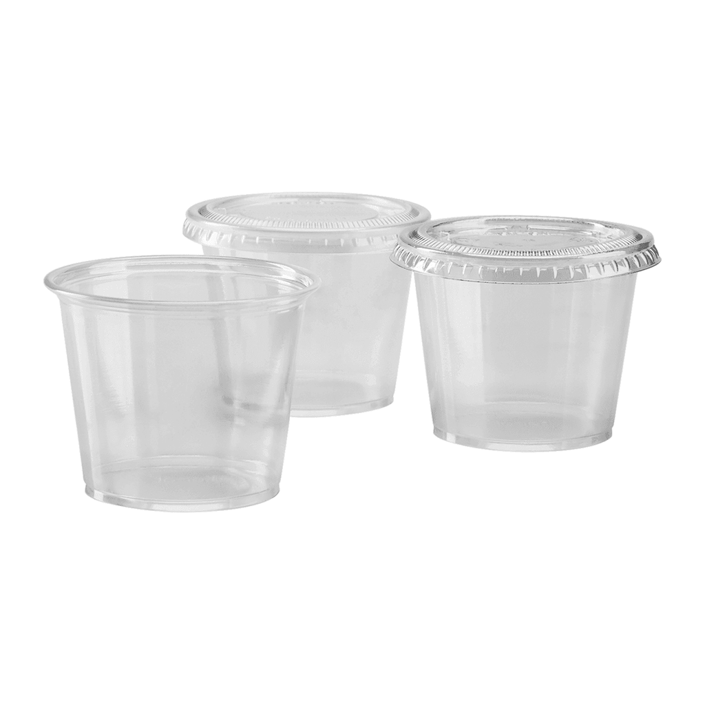 [2,500 ct] 5.5 oz PP Plastic Portion Cups, Clear