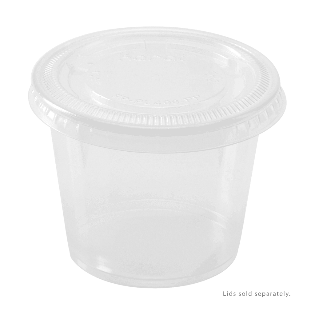 [2,500 ct] 5.5 oz PP Plastic Portion Cups, Clear