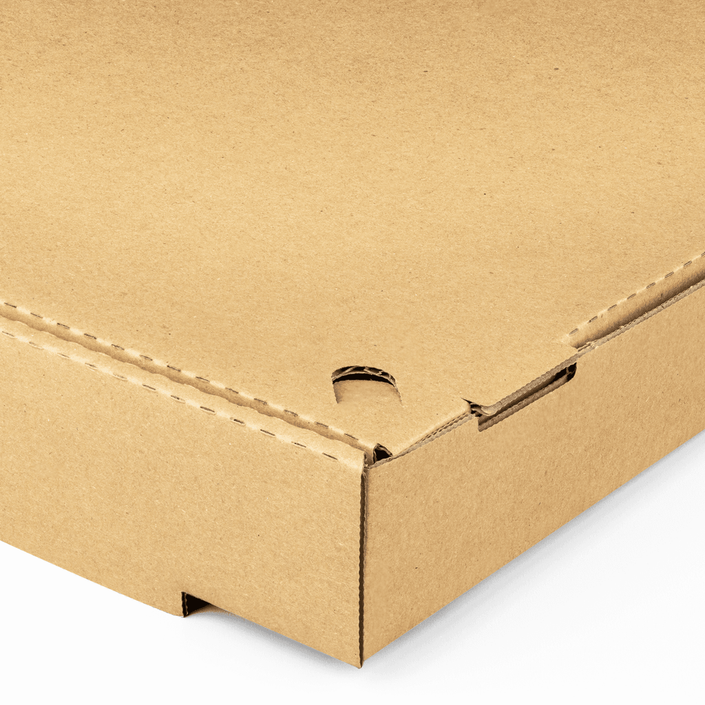 [50 ct] Corrugated Pizza Box, 8''x8''x2'', Kraft