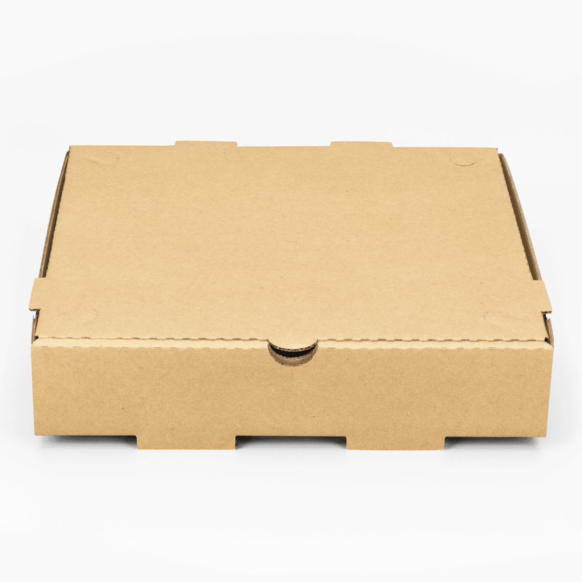 [50 ct] Corrugated Pizza Box, 10''x10''x2'', Kraft