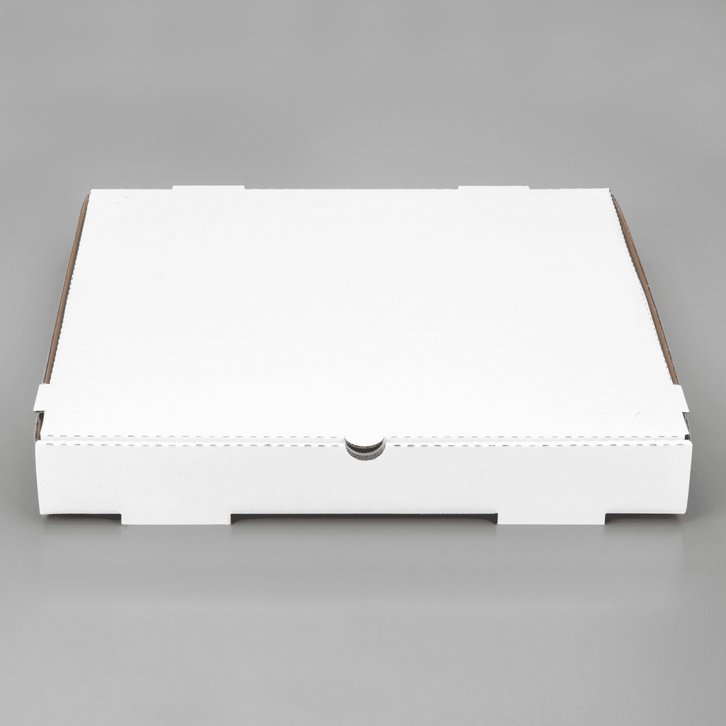 [50 ct] Corrugated Pizza Box, 16''x16''x2'', White