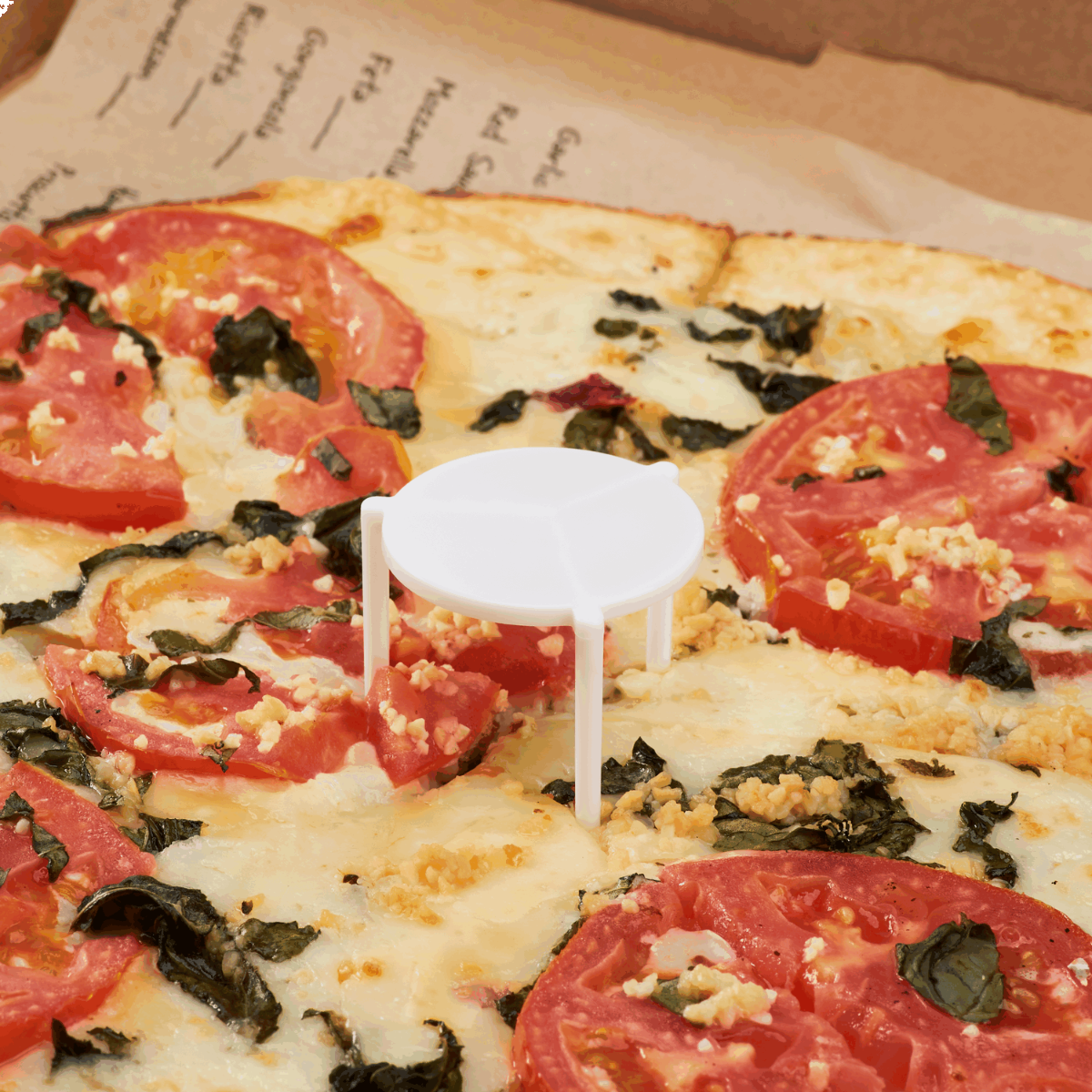 [1,000 ct] 1.6" White Pizza Saver